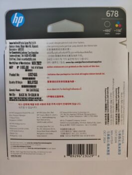 HP 678 Combo Pack, Ink Cartridge