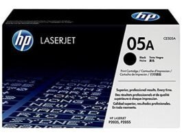 HP 05A Toner Cartridge, Black, CE505A