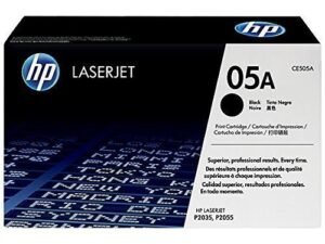 HP 05A Toner Cartridge, Black, CE505A