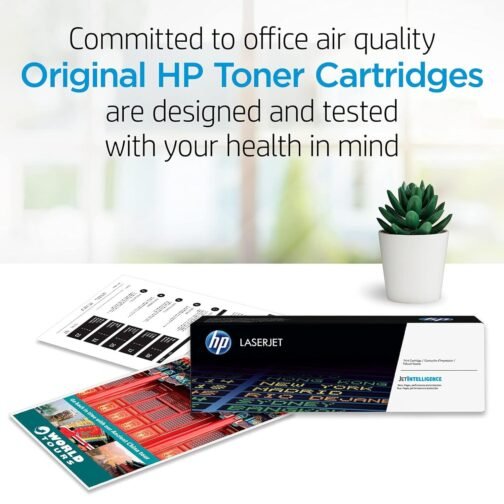 HP 202A Cyan Toner Cartridge CF501A - Image 3