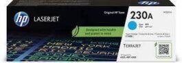 HP 230A Cyan LaserJet Toner Cartridge W2301A