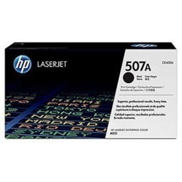 HP 507A Toner Cartridge, Black, CE400A