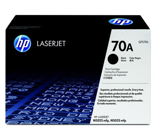 HP 70A Toner Cartridge, Black