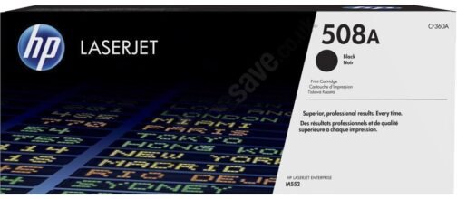 HP CF360A 508A Black Toner Cartridge