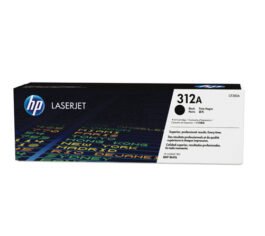 HP CF380A 312A Toner Cartridge, Black