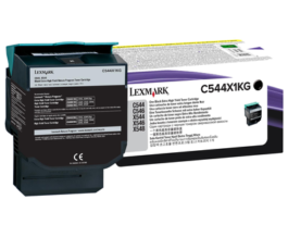 Lexmark C544X1KG Black Extra High Yield Toner Cartridge(6K
