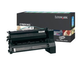 Lexmark C782X1KG High Yield Toner Cartridge, Black