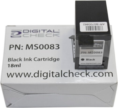Digital Check MS0083 Black Ink Cartridge