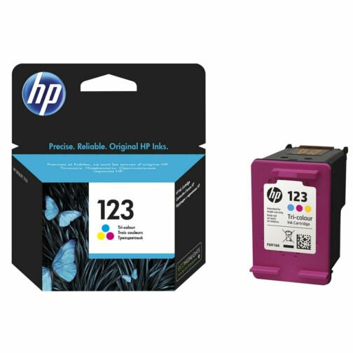 HP 123 Tri-Color Ink Cartridge - Image 3