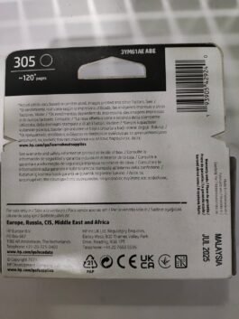 HP 305 Black Ink Cartridge