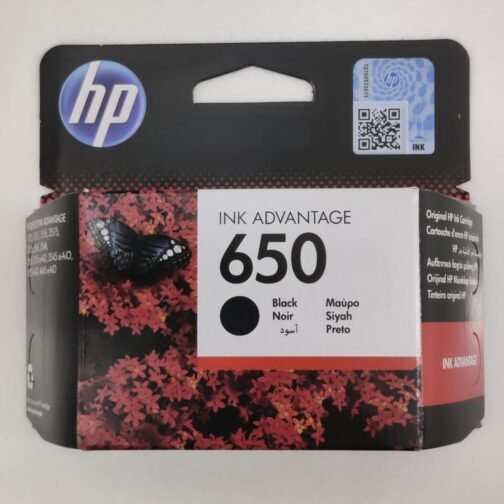HP 650 Black Ink Cartridge - Image 2