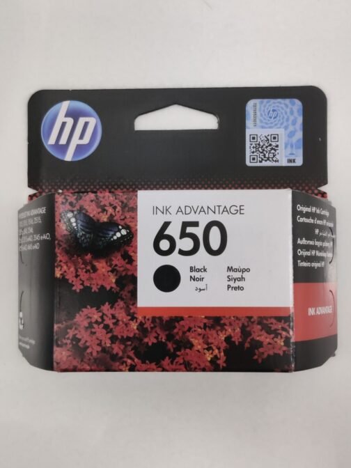 HP 650 Black Ink Cartridge - Image 3