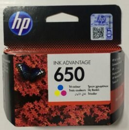HP 650 Tri-Color Ink Cartridge