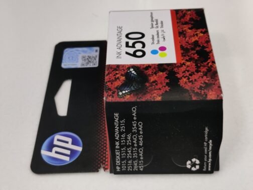 HP 650 Tri-Color Ink Cartridge - Image 4