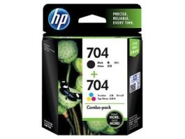 HP 704 Black Color Ink Cartridge Combo Pack