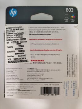 HP 803 Black + Tri-Color, Combo Pack