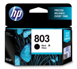 HP 803 Medium Black Ink Cartridge