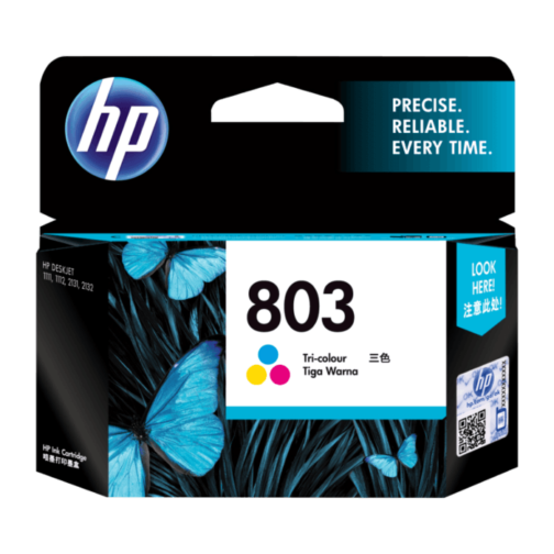 HP 803 Tri-Color Ink Cartridge - Image 2