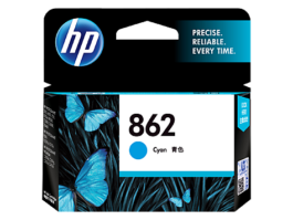 HP 862 Cyan Ink Cartridge