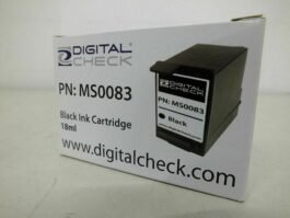 Digital Check MS0083 Black Ink Cartridge