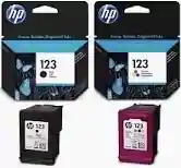 HP 123 Black + Tri-Color (Combo Pack)