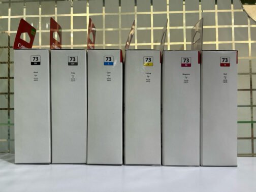 Original ink Canon Pixma 73 set of 6 bottle (Bk/C/Y/M/R/Gr) - Image 4