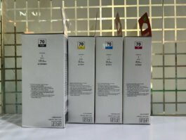 Original ink Canon Pixma GI-70 set of 4 bottle (Bk/C/Y/M)