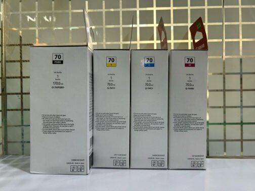 Original ink Canon Pixma GI-70 set of 4 bottle (Bk/C/Y/M) - Image 2