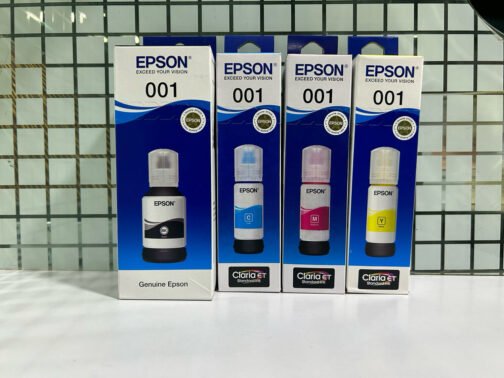 Original ink Epson 001 set of 4 bottle (B/C/Y/M)