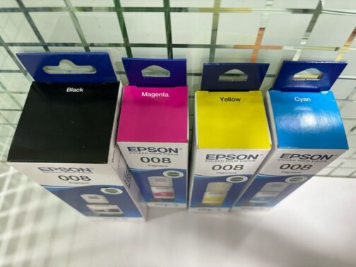 Original ink Epson 008 Set of 4 bottle (B/C/Y/M) - Image 2