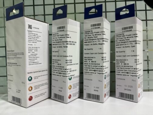 Original ink Epson 008 Set of 4 bottle (B/C/Y/M) - Image 3