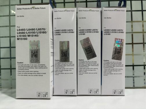 Original ink Epson 008 Set of 4 bottle (B/C/Y/M) - Image 4