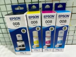 Original ink Epson 008 Set of 4 bottle (B/C/Y/M)