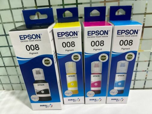 Original ink Epson 008 Set of 4 bottle (B/C/Y/M)