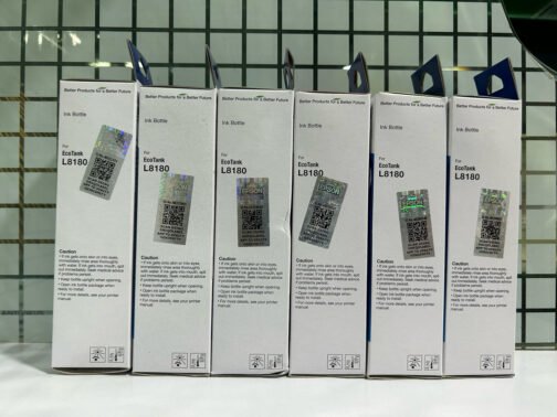 Original ink Epson 011/012 set of 6 bottle (PB/Bk/C/Y/M/Gr) - Image 2