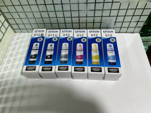 Original ink Epson 011/012 set of 6 bottle (PB/Bk/C/Y/M/Gr) - Image 3