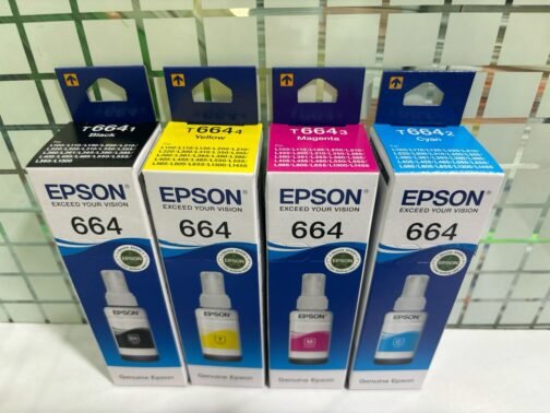 Original ink Epson 664 set of 4 bottle (Bk/Y/C/M) - Image 2