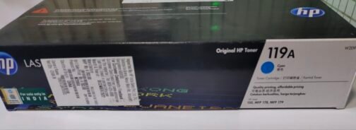 HP 119A Cyan Laser Toner Cartridge