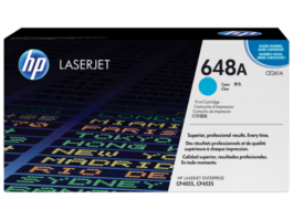 HP CE261A 648A Cyan Toner Cartridge