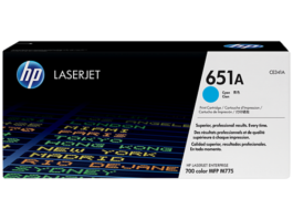 HP CE341A 651A Cyan Toner Cartridge
