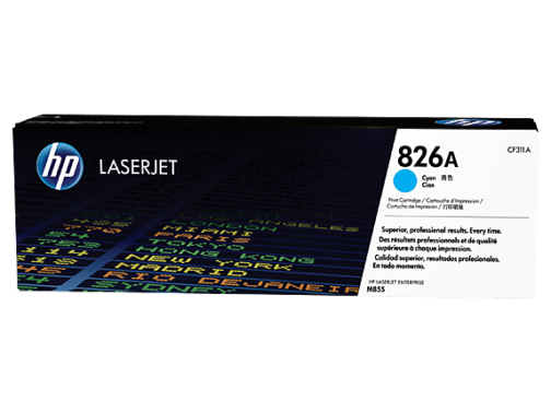 HP 826A Cyan Toner Cartridge