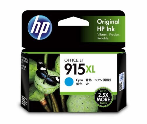 HP Officejet 915xl Cyan Ink Cartridge (3YM19AA)