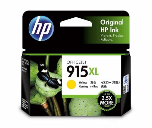 HP Officejet 915xl Yellow Ink Cartridge (3YM21AA)