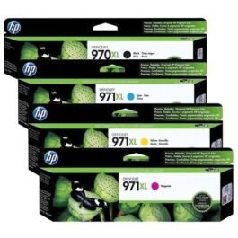HP Officejet 970XL, 971XL Ink Cartridge, Combo Pack