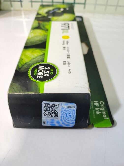 HP Officejet 971XL Yellow Ink Cartridge (CN627AM) - Image 3