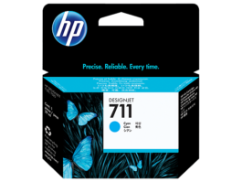HP DesignJet 711 Cyan Ink Cartridge (CZ130AA)