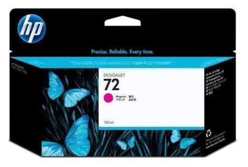 HP DesignJet 72 / 72B Magenta Ink Cartridge, 130ml (C9372A)