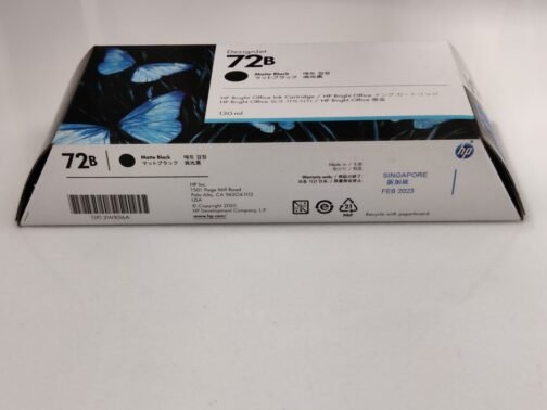 HP DesignJet 72 / 72B Plotter Cartridge, Matte Black, 130ml (3WX06A) - Image 4