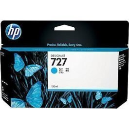 HP DesignJet 727 / 727B Cyan Ink Cartridge, 130ml (B3P19A)