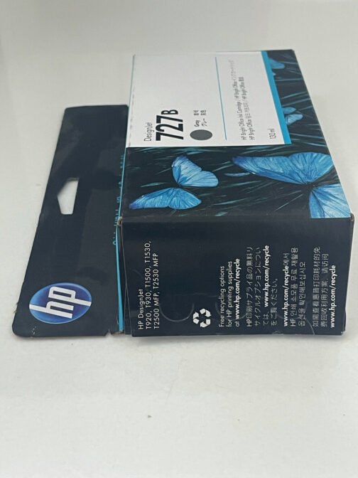 HP DesignJet 727 / 727B Gray Ink Cartridge, 130ml (B3P24A) - Image 3